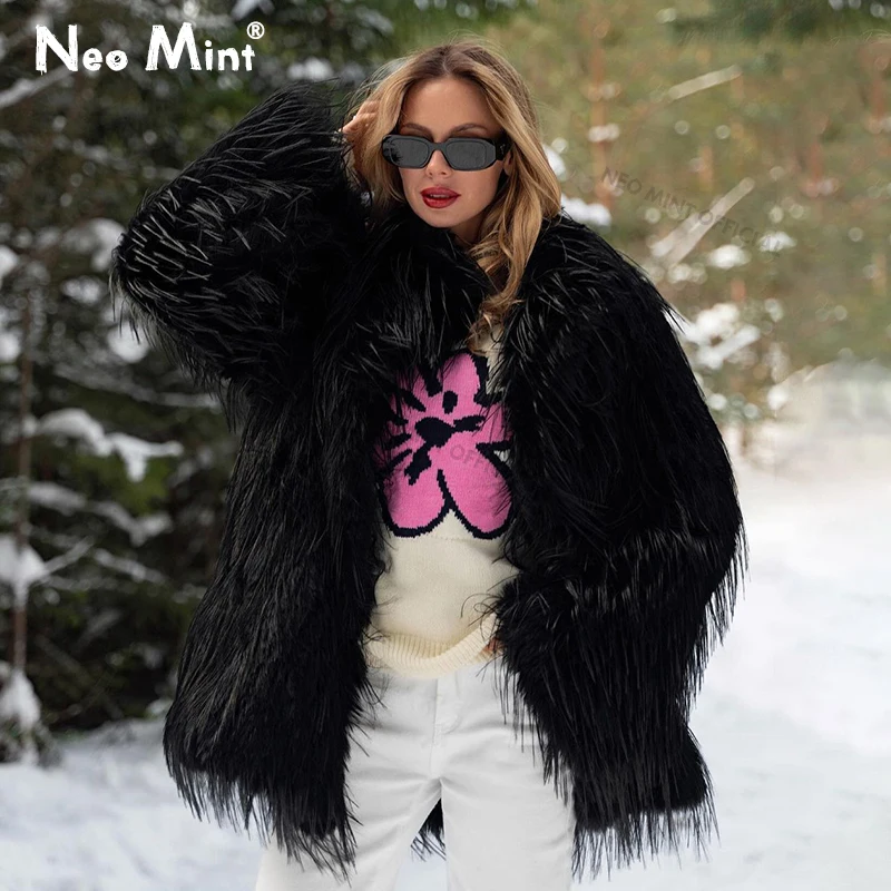 Streetwear Brand China - Neo Mint 2024 Winter Furry Faux
