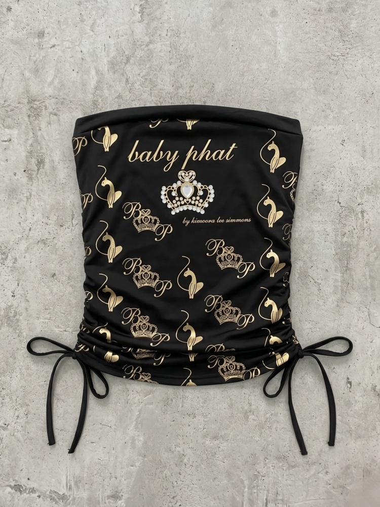 Streetwear Brand Y2K - Grunge Aesthetic Black Baby Phat Hoodie