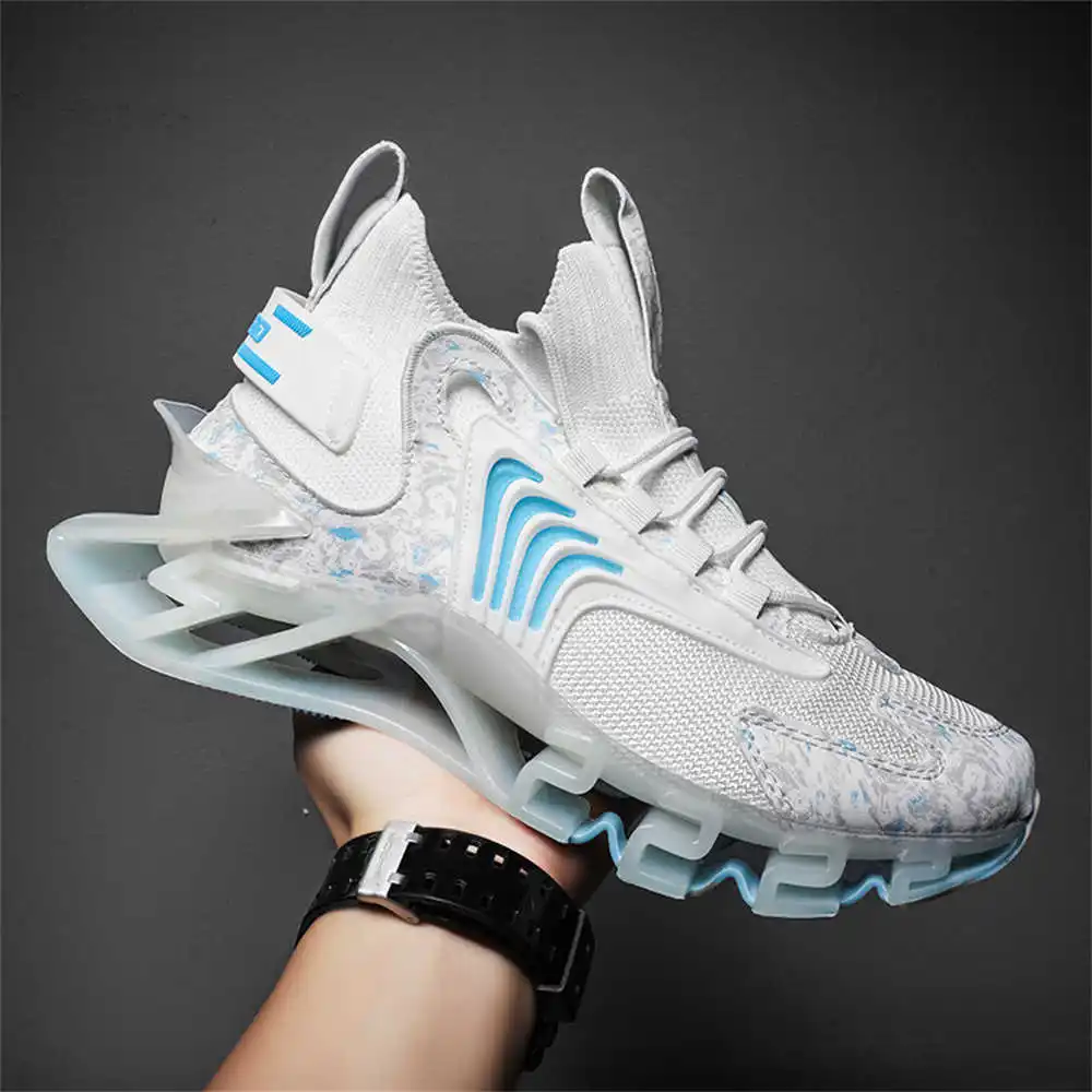 Streetwear Brand For Men - Blue Slipon Long Pink Boots Light