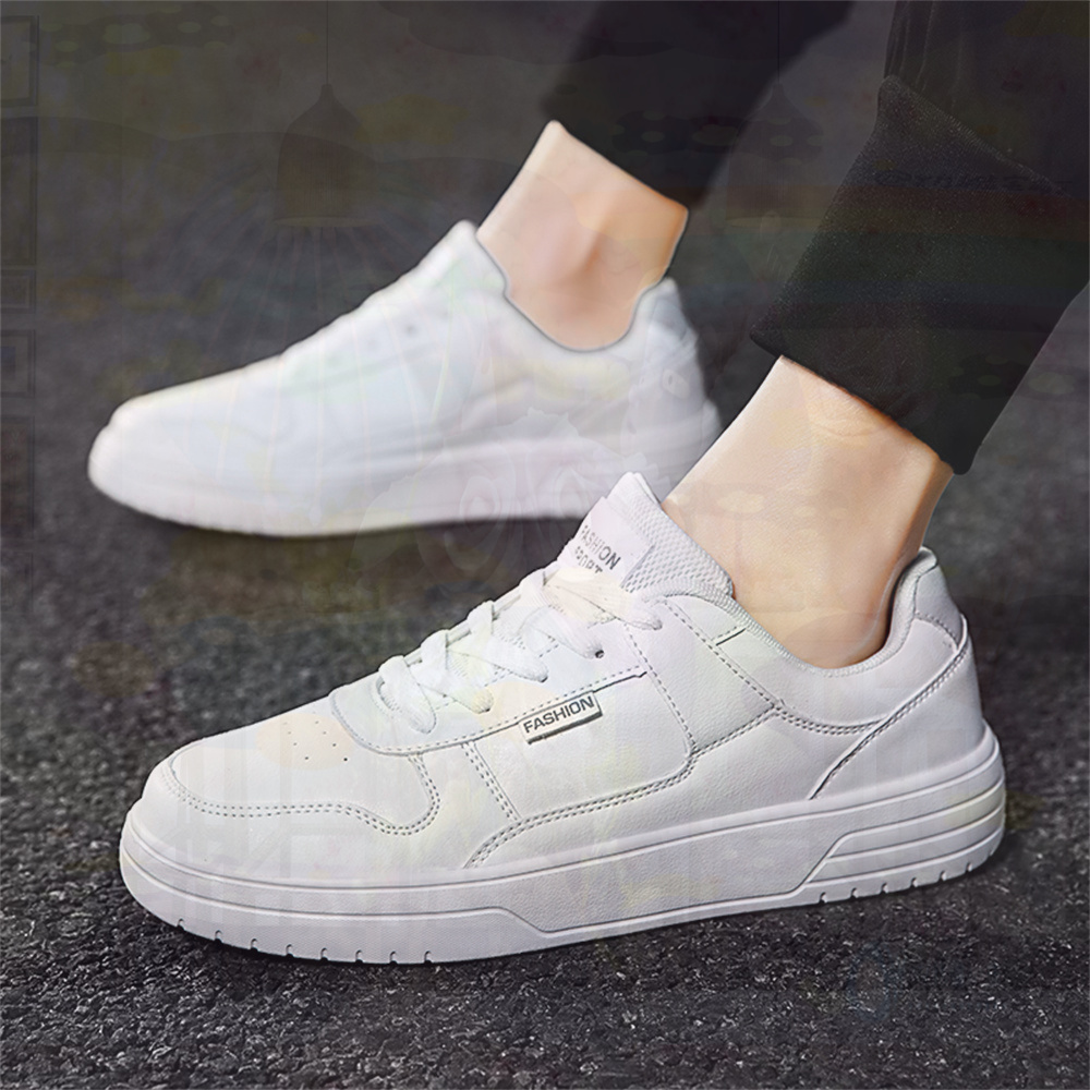 Streetwear Brand Canada - With Ties PU Leather Shoes 41