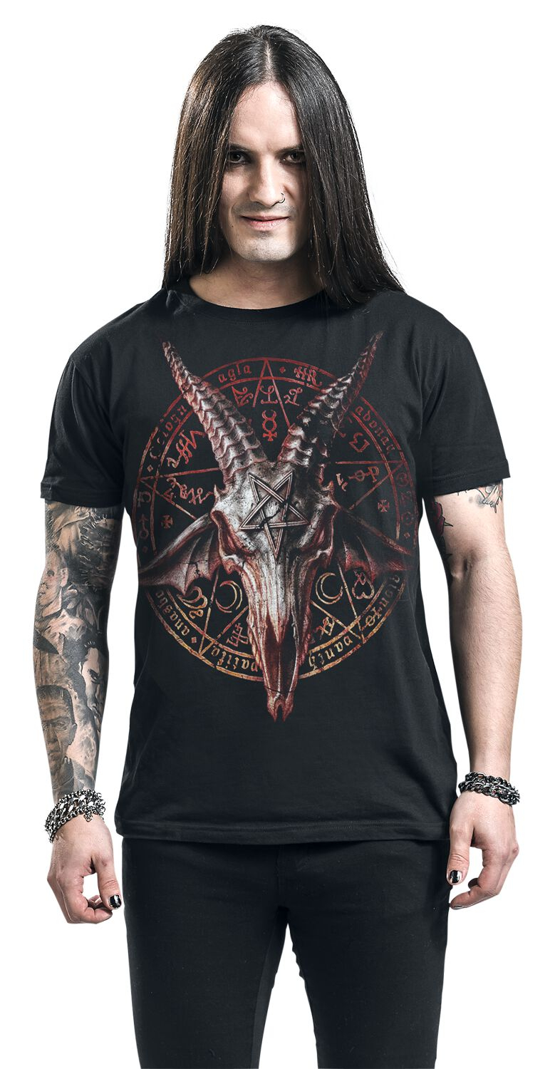 Gothic Streetwear Brand - Devil Goat Dark Gothic Brand T-Shirt