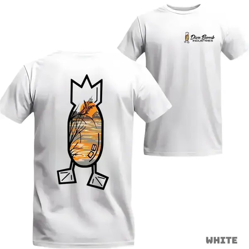 Streetwear Brand Shirts - T Shirt, Sunset Outdoor Scene Logo