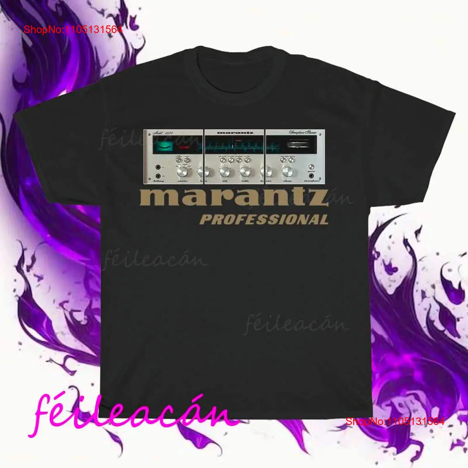 Streetwear Brand Shirts - Brand New Marantz Amplifier Logo American