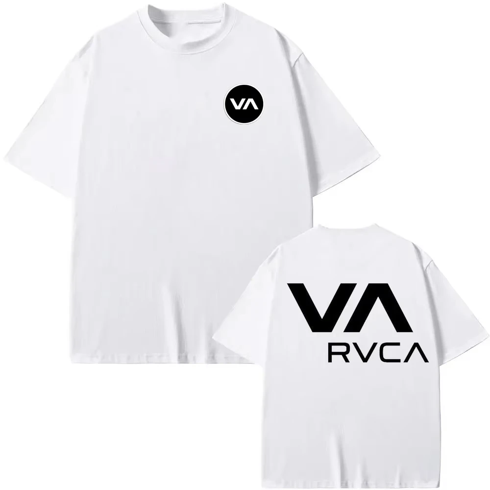 Streetwear Brand Shirts - RVCA T Shirt Black Tee Summer