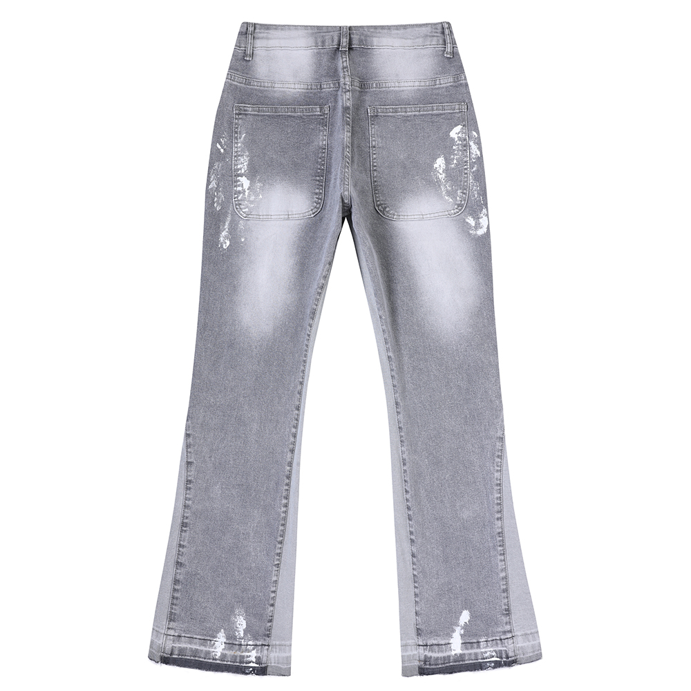 Men Painted Flared Denim Jeans - огляд і ціна Gallery Dept Flare