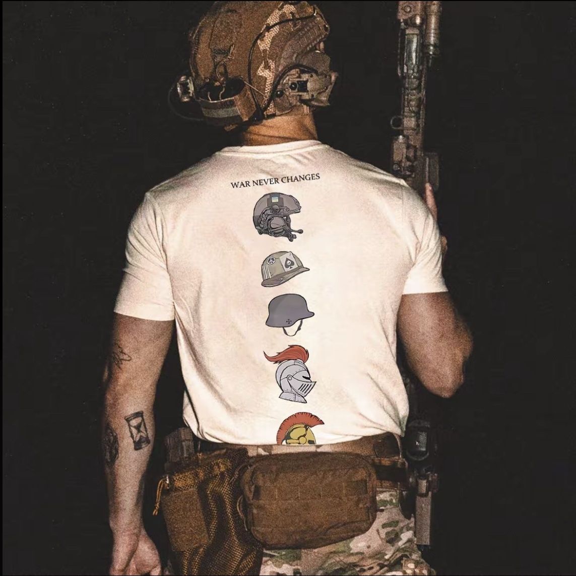 Helmet Evolution History Ameri - огляд і ціна Streetwear Brand Shirts
