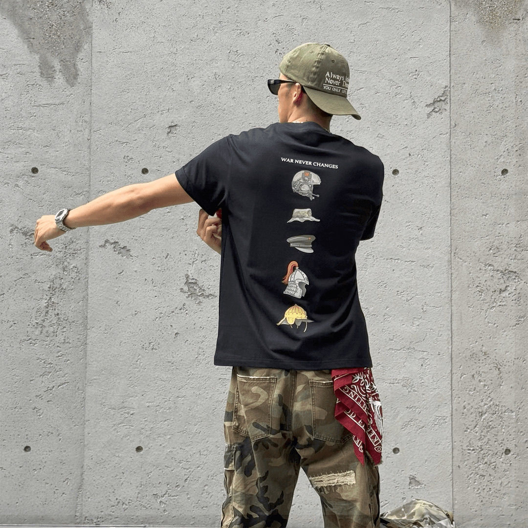 Helmet Evolution History Ameri - огляд і ціна Streetwear Brand Shirts