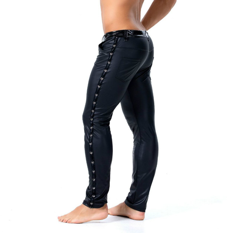 S-XXL Brand Men Leather Rivet  - огляд і ціна Streetwear Brand For Men
