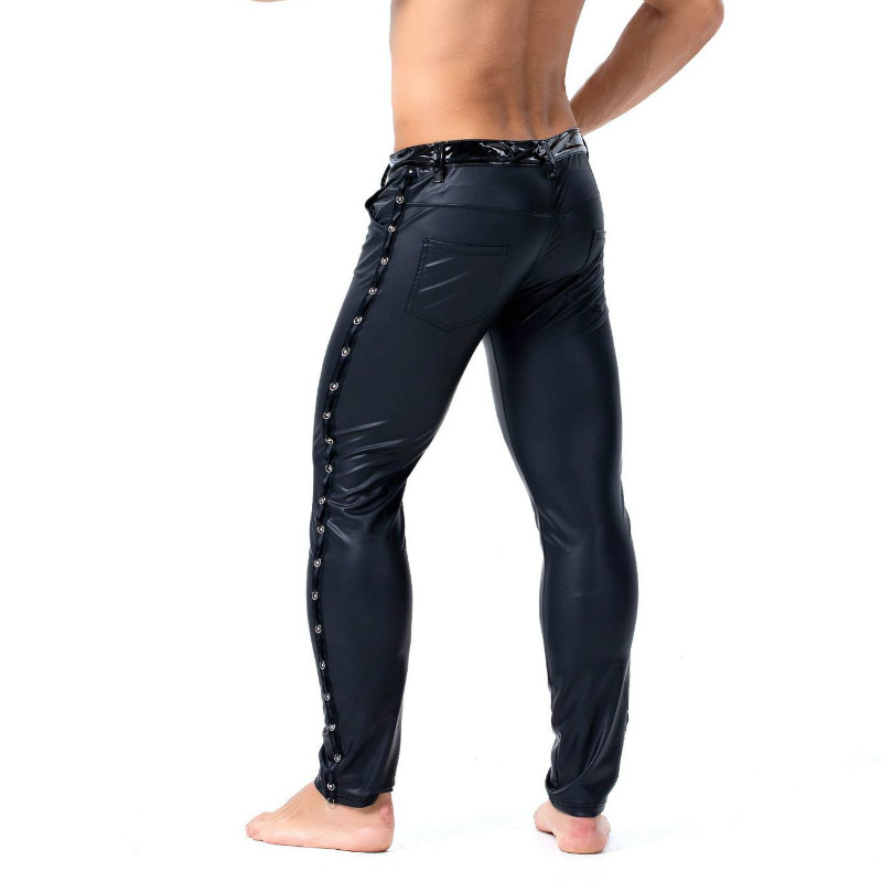 S-XXL Brand Men Leather Rivet  - огляд і ціна Streetwear Brand For Men