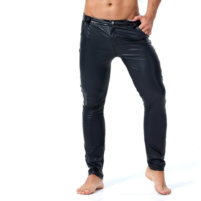 S-XXL Brand Men Leather Rivet  - огляд і ціна Streetwear Brand For Men