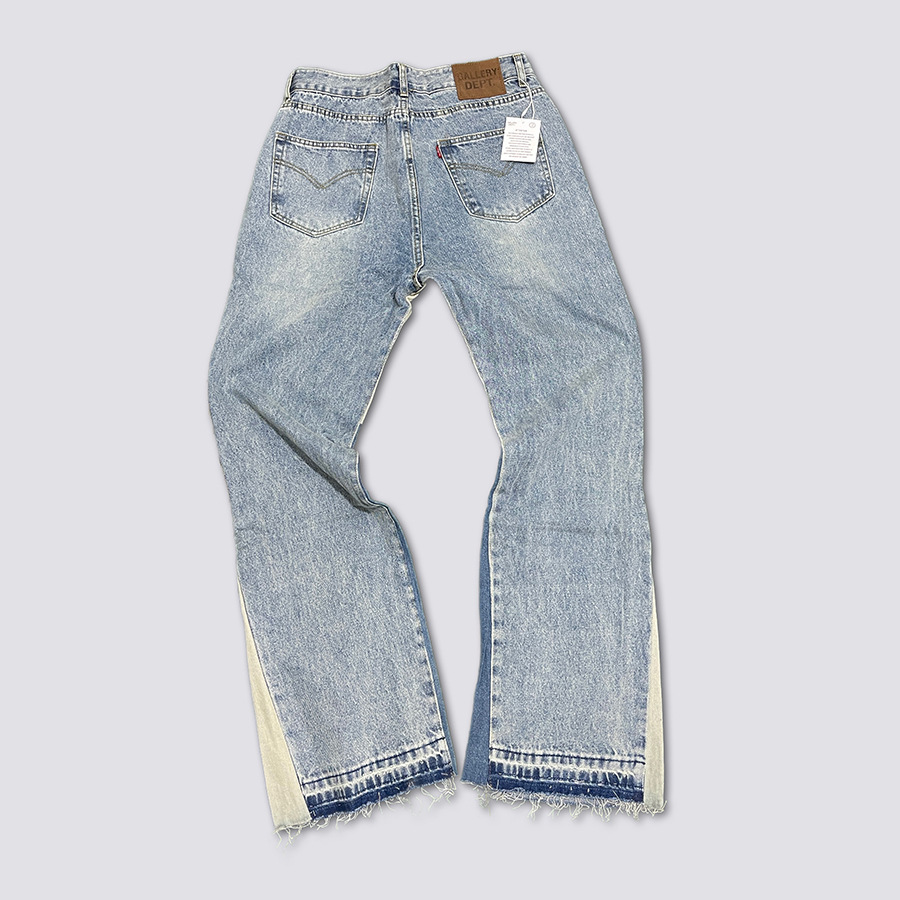 Denim Bell-bottoms Washed And  - огляд і ціна Gallery Dept Flare
