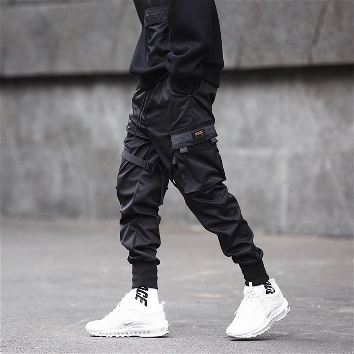 Black Hip Hop Cargo Pants Summ - огляд і ціна Streetwear Brand For Men