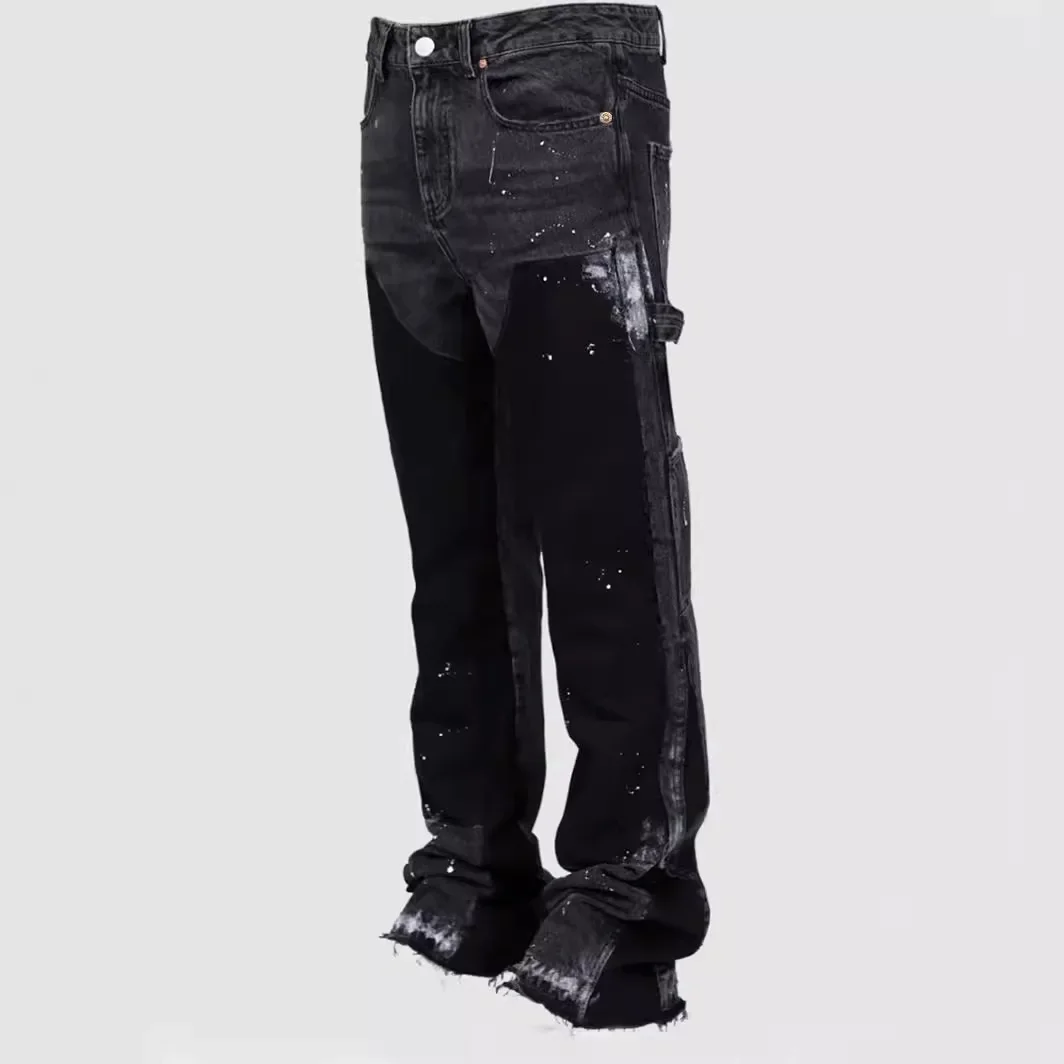 Men's Fashion Jeans Work Pants - огляд і ціна Gallery Dept Flare