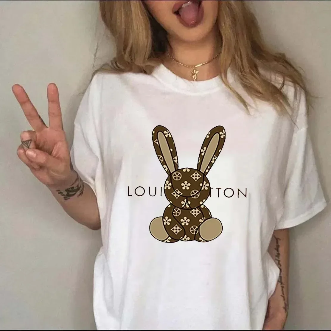 Luxury Brand Printed Women T-s - огляд і ціна Streetwear Brand Y2K