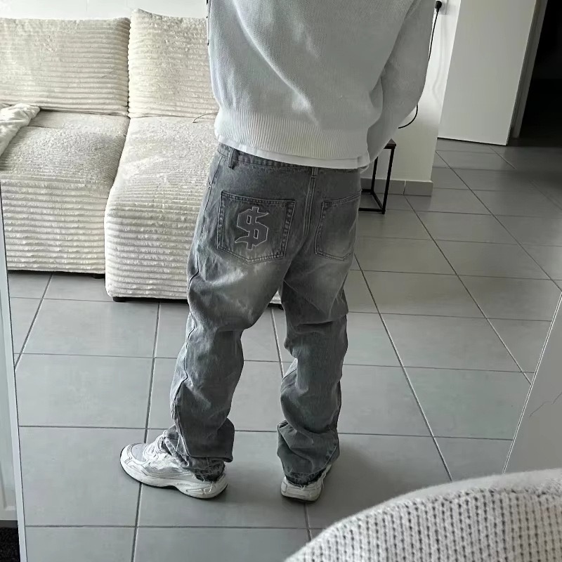 new retro jeans street hip-hop - огляд і ціна Gallery Dept Flare