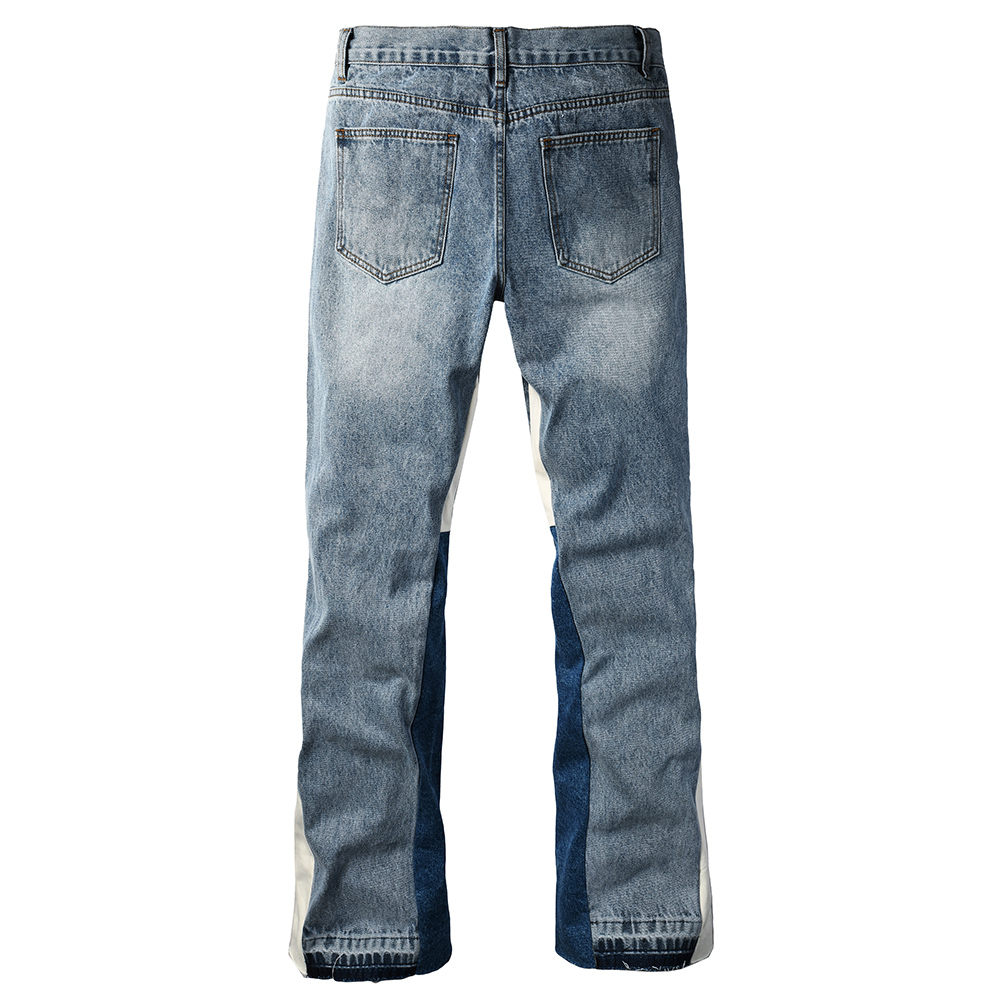Men Spliced Flared Denim Jeans - огляд і ціна Gallery Dept Flare